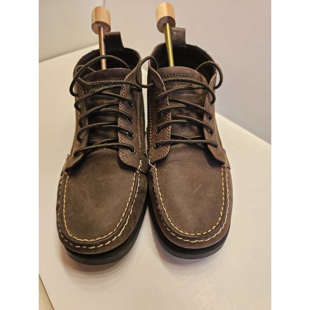 Eastland Seneca Womens Brown Leather Ankle Boots Lace Up Casual Size 9M